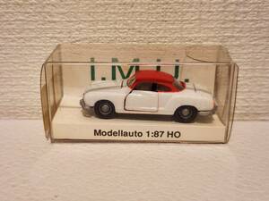 I.M.U. 1/87 VW カルマンギア クーペ ホワイト/オレンジ フォルクスワーゲン