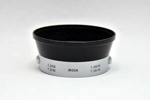 貴重！ 良品！ ライカ 純正レンズフード　LEICA IROOA 12571　ズマロン Summaron ＆ ズミクロン SUMMICRON ★