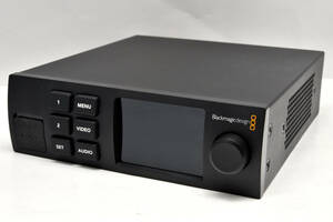 キレイ！ ブラックマジックデザイン ビデオコンバーター　Blackmagic Design　Teranex Mini Audio to SDI 12G　スマートパネル付き！
