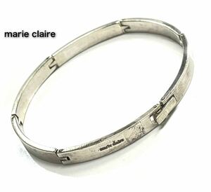 marie claire★マリクレール★silver925 プレート ブレスレット