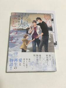 同梱可！ 南月ゆう 『 雛鳥は汐風にまどろむ 』ペーパー付き【2401】28