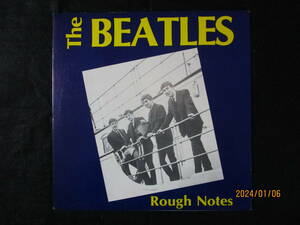 ビンテージ レア 希少 名盤 The Beatles ROUGH NOTES ビートルズ LET IT BE WHITE ALBUM ABBEY ROAD LPレコード Wax Vinyl カラー ジャケ