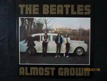 レア 希少 美品 The Beatles ALMOST GROWN ビートルズ GET BACK LET IT BE ABBEY ROAD 1969 SESSION LPレコード Wax Vinyl カラー ジャケ_画像1