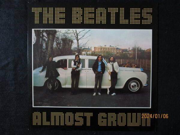 レア 希少 美品 The Beatles ALMOST GROWN ビートルズ GET BACK LET IT BE ABBEY ROAD 1969 SESSION LPレコード Wax Vinyl カラー ジャケ