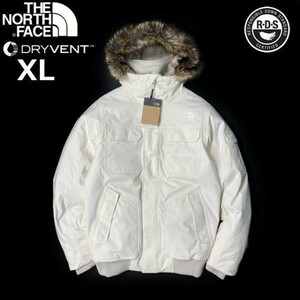 1円～!売切!【正規新品】THE NORTH FACE◆GOTHAM JACKET III ダウンジャケット ゴッサム US限定 RDS 高品質 550 撥水(XL)白 190122-150