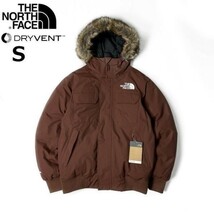 1円～!売切!【正規新品】THE NORTH FACE◆MCMURDO BOMBER JACKET マクマードボンバー ダウンジャケット US限定 新作 撥水(S)茶 190122-175_画像1