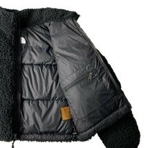 残① 1円～!売切!【正規新品】THE NORTH FACE W HIGH PILE NUPTSE JACKET ダウンジャケット シェルパ ヌプシ US限定(S)黒 190122‐160_画像6