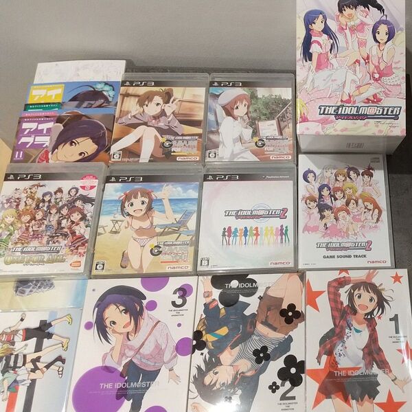 PS3アイドルマスター2 初回限定生産版 & G4U! パック VOL.2、VOL.3 & ワンフォーオールセット