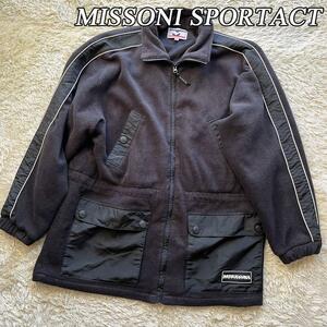 MISSONI SPORTACT ミッソーニスポータクト ジャケット M メッシュ ブラック