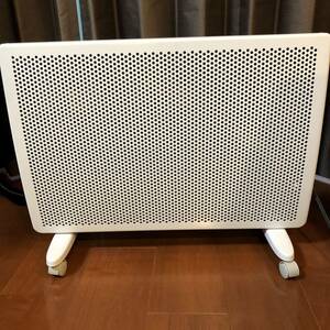 geanee far infrared panel heater PH-01 out box attaching manual attaching collection included type with casters white 1000W