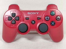 SONY DUALSHOCK3 WIRELESS CONTROLLER　デュアルショック3 ディープレッド　CECHZC2J_画像5