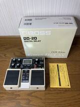 元箱付き◆BOSS ボス◆GIGA DELAY ギガディレイ DD-20◆デジタルディレイ◆エフェクター ギター 空間系 マルチ_画像1