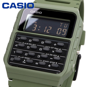 訳有特価！【CASIO カシオ】CA-53WF-3BJF 新品未使用 正規品 カリキュレーター 電卓 デジタル チプカシ メンズ レディース 腕時計 グリーン