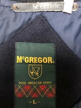 ◆McGREGOR マクレガー スタジアムジャンパー L メルトン×レザー_画像6