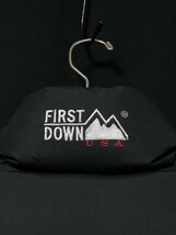 90s ヴィンテージ◆FIRST DOWN ダウンジャケット リバーシブル M　肉厚ダウン　ブラック_画像5