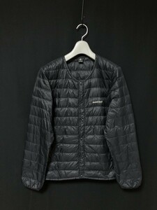 ◆mont-bell モンベル 800フィルパワー・EXダウン【スペリオダウン ラウンドネックジャケット Men's】ライトダウンジャケット Sサイズ