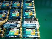 SONY STAMINA単4アルカリ乾電池4個入 LR03SG-4PD 未使用 20セットで計80本 クリックポストで発送_画像3