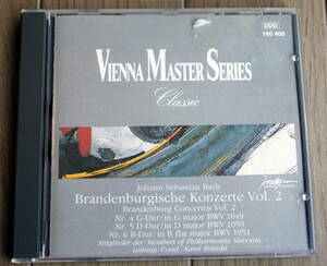 [CD] Johann Sebastian Bach / Brandenburg Concertos Vol 2 Vienna Master Series PMG CD 160 408 