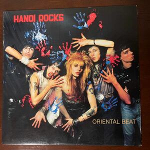 【LP】Hanoi Rocks / Oriental Beat PVC Records PVC 8935 US盤　検) ハノイ・ロックス　Punk Glam NEW YORK DOLLS ジョニー サンダース