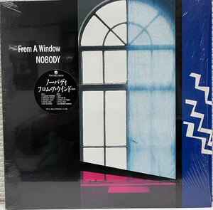 ノーバディ　フロムアウインドー　NOBODY LP 盤面良好　シュリンクパック（開口部以外）