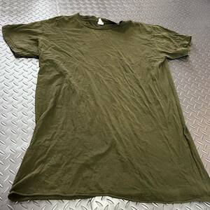 米軍放出品 沖縄　OD Tシャツ ランニング　LARGE トレーニング　 (INV A#70)