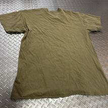 米軍放出品 Tシャツ　DUKE サバゲー　OD LARGE トレーニング　ランニング　 (INV B#06)_画像4