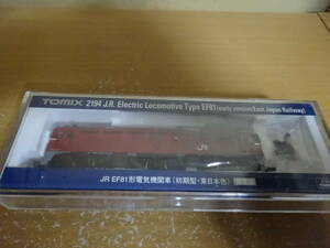 TOMIX　2194　EF81　初期型　JR東日本色　限定品