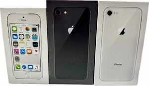 【特別値引き】 iPhone空箱☆5S×1 8×2☆まとめ売り