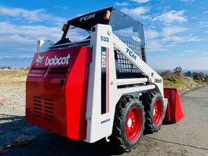 TCM BOBCAT CLARK 533 ボブキャットタイヤショベル タイヤー4本新品 2399時間