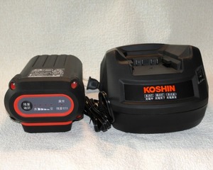 工進(KOSHIN) スマートシリーズ バッテリーパック 36V 5.0Ah PA-413 急速充器PA-335 新品未使用