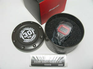 snap-on スナップオン G-SHOCK 30周年記念限定 缶ケース付 DW5600 シリーズ カスタムモデル 新品未使用 