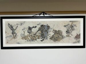 ウルトラマン55周年記念 ウルトラ怪獣もののけ絵巻展限定 絵巻複製原画