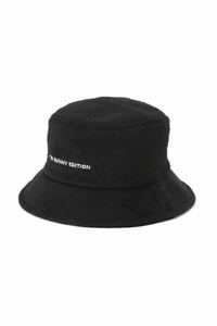  new goods regular goods most new work master ba knee Pearly Gates boa fleece bucket hat black limited goods . manner heat insulation rare free shipping 