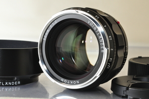 ★★極上品 Voigtlander NOKTON 50mm F/1.2 Aspherical VM Lens ♪♪#5701