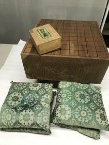 YS3206* Miyazaki departure * shogi record approximately 33×33. wooden with legs pair attaching one sheets board used board game direct pick ip possible secondhand goods 