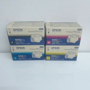 1) 純正品 エプソン EPSON 環境推進トナー　トナーカートリッジ　LPC3T18 S K/C/M/Y 4色セット