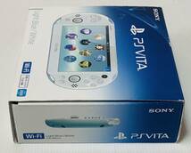 希少品 PS Vita PCH-2000 ZA14 ライトブルー ホワイト 新品 未使用品 ソニー ヴィータ SONY PlayStation Vita 1円スタート_画像6
