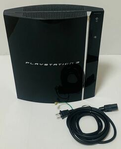 1円スタート PS3 60GB CECHA00 ブラック PS PS2 PS3ソフト読み込み確認済み 動作良好品 ソニー プレステ 初期型