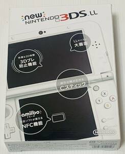 希少品 New ニンテンドー3DS LL パールホワイト 新品 未使用品 Nintendo 1円スタート