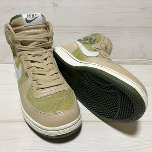 NIKE WMNS TERMINATOR HI ナイキ ターミネーター プレミアム 311074-241 ページュ×スネーク US9.5 26.5cm 美品