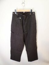 ナイジェルケーボン　FRENCH WORK PANT HEMP 麻ワークパンツ【M's32/4.2万円/グレー/新品タグ】f3F0_画像1