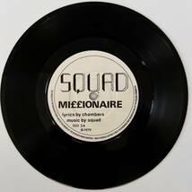 SQUAD - Mi££ionaire / Brockhill Boys 7" メガレア 1979 オリジナル 70's UK PUNK ROCK CLASSIC KBD パンク天国 パンク図鑑_画像3