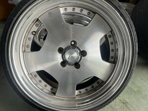 希少！深リムWORK ワーク ランベックLD1 215/35R19 225/35R19タイヤ ホイール 4本SET