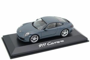 ラスト１品　Herpa 1/43 ポルシェ 911 (991/II) カレラ 2016 マットグレイ