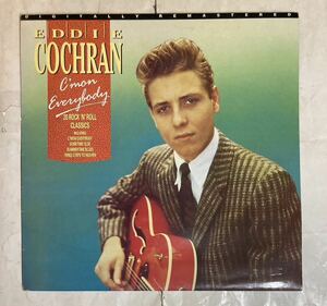 LP 1988年 UK盤 Eddie Cochran C'mon Everybody ECR 1