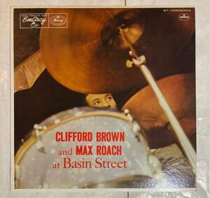 LP 1974年 国内盤 MONO Clifford Brown And Max Roach At Basin Street ベイズン・ストリートのブラウン ローチ BT-1326