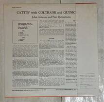 LP 72年 国内盤 帯付 MONO John Coltrane And Paul Quinichette Cattin' ジョン・コルトレーン キャッティン PJ-14_画像2