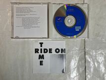 CD 1990年 歌詞シート付 山下達郎 Ride On Time ライド・オン・タイム BVCR-2503 和モノ シティポップ_画像3