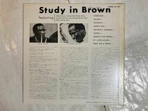 LP 1974年 国内盤 MONO Clifford Brown And Max Roach Study In Brown クリフォード・ブラウン スタディ・イン・ブラウン BT-1321_画像2