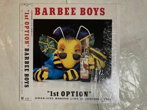 LP 帯 シュリンク付 Barbee Boys バービーボーイズ 1st OPTION 28・3H-156